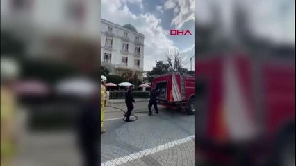 Son dakika gündem: BÜYÜKADA'DA TARİHİ OTELDE YANGIN