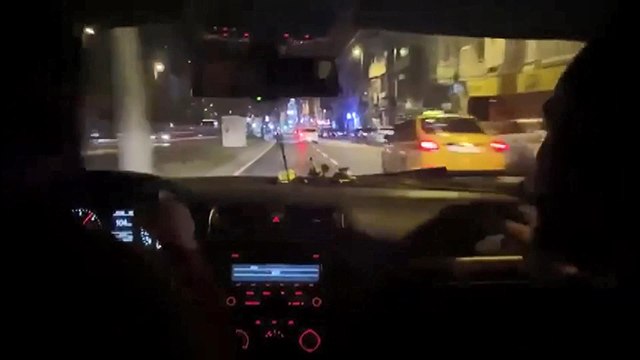 Trafik magandaları sosyal medya tık almak uğruna yarıştı