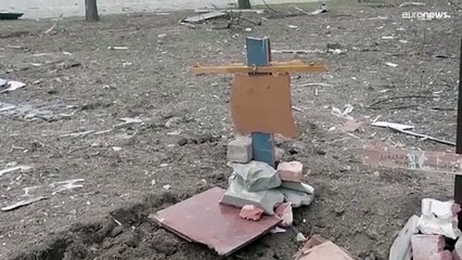 Guerre en Ukraine : Marioupol en ruine