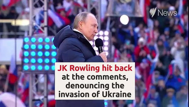 Vladimir Putin defends JK Rowling in 'cancel culture' comment SBS News