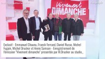 Vivement Dimanche : Michel Fugain et sa femme Sanda complices face à Michel Drucker