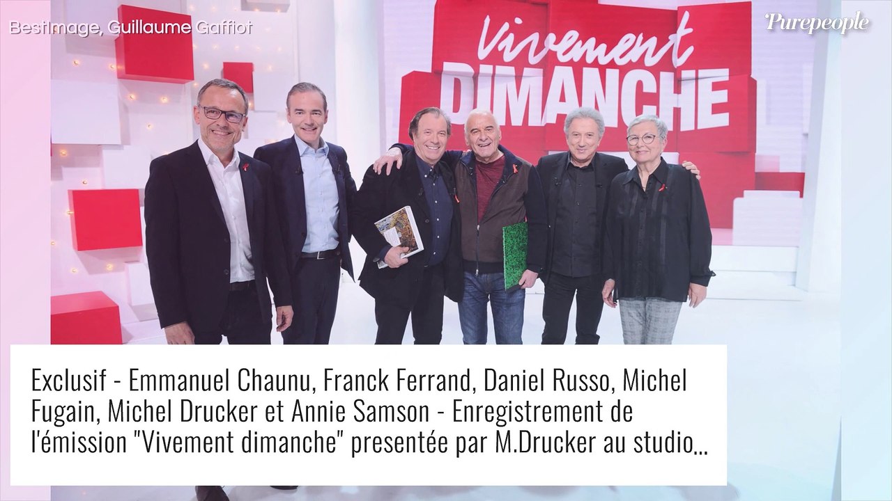 Vivement Dimanche : Michel Fugain et sa femme Sanda complices face à Michel Drucker
