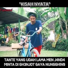 ada kuda beranak kambing , ceweknya cantik banget viral