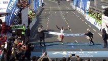 Son Dakika: Rekor kırıldı! 17. N Kolay İstanbul Yarı Maratonu'nu erkeklerde ve kadınlarda Kenyalı atletler kazandı