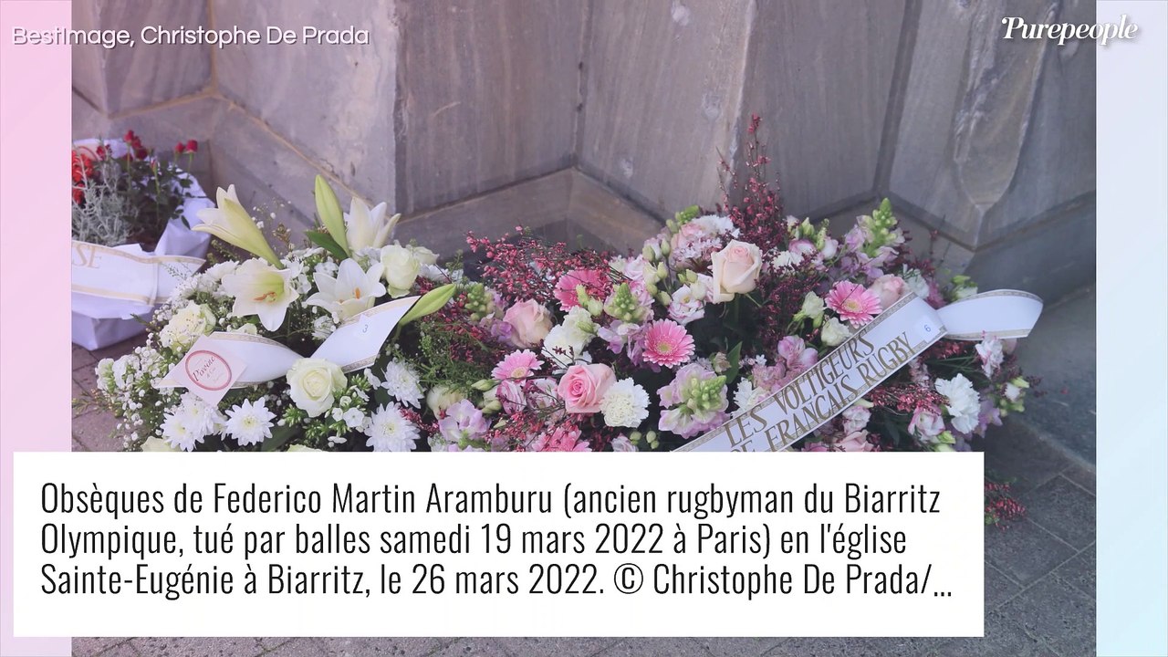 Obsèques de Federico Aramburu : vive émotion de sa femme, un dernier hommage émouvant