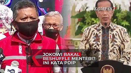 Presiden Bakal Reshuffle Menteri? PDIP: Bersifat Rahasia, Hanya Jokowi dan Mega yang Bertemu