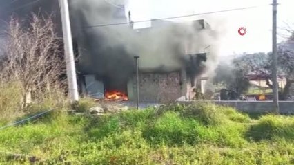 Son dakika: Evin garajında yangın çıktı, otomobil alev topuna döndü