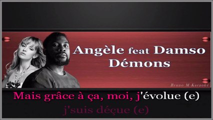 KARAOKE Angèle feat Damso - Démons