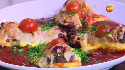 بطاطس محشية بكرات الكفتة | عمر إسماعيل