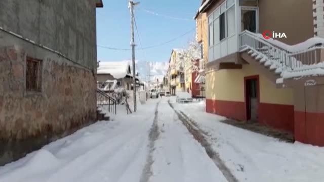 Malatya kar altında