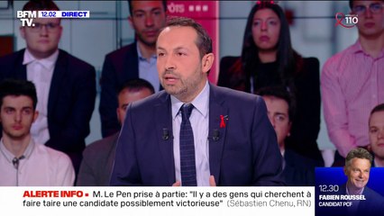 Marine Le Pen chahutée en Guadeloupe: pour Sébastien Chenu (@sebchenu), "on cherche, quelque part en France, à la faire taire"