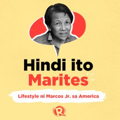 Lifestyle ni Marcos Jr. sa Amerika | Hindi Ito Marites