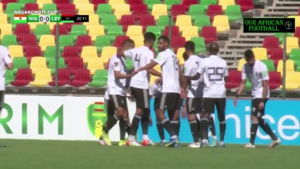 ملخص وأهداف مباراة ليبيا 2 النيجر 1 - في بطولة نواكشوط الودية