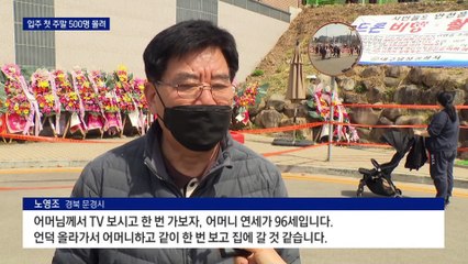“마당 나온 모습이라도”…‘朴 사저’ 첫 주말 북새통