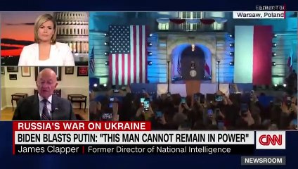 Clapper- Biden’s Putin comments may have been intended for a specific audience