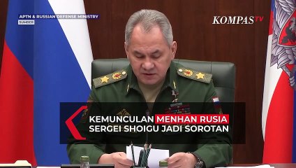 Kemunculan Menhan Rusia Sergei Shoigu jadi Sorotan