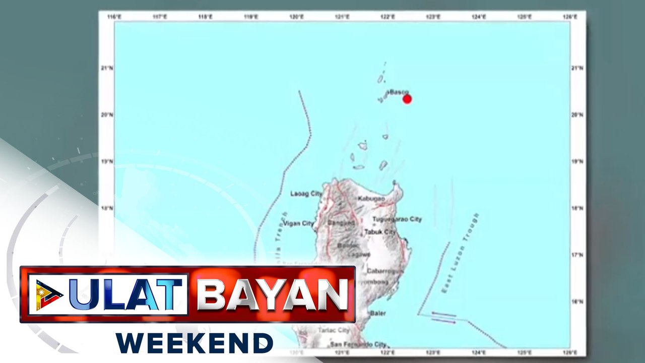Basco, Batanes, niyanig ng magnitude 5.2 na lindol
