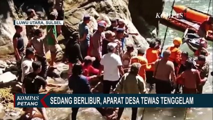 Download Video: Hilang 1 Hari, Tim SAR Basarnas Berhasil Evakuasi Korban Tenggelam di Pemandian Banti Murung Sulsel