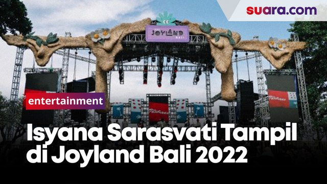 Lama Tak Manggung, Isyana Sarasvati Tampil Totalitas di Joyland Bali 2022