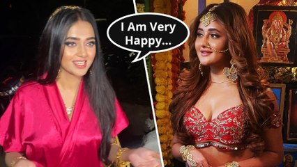 Tejasswi Prakash Express Her Joy Of Working With Rashami Desai In Naagin 6