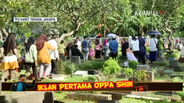 TPU Karet Tengsin hingga TPU Khusus Covid-19 Rorotan, Warga DKI Ziarah Makam Keluarga Jelang Ramadan