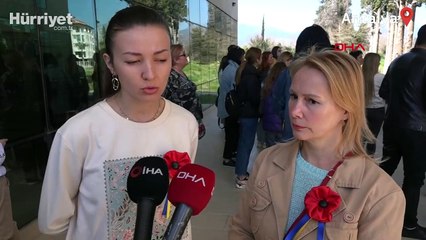 Ukrayna - Rusya savaşından kaçan çocukların resimleri gözyaşlarına boğdu