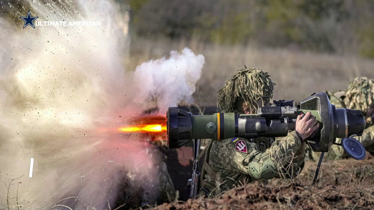 NLAW British AntiTank Missile Used to Destroy Russian Tank | Ultimate American