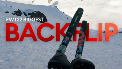 GoPro: Maxime Chabloz Sending the Biggest Backflip of the Season