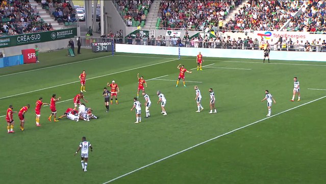 TOP 14 - Essai de Jordan JOSEPH (SP) - Section Paloise - USA Perpignan - J21 - Saison 2021/2022