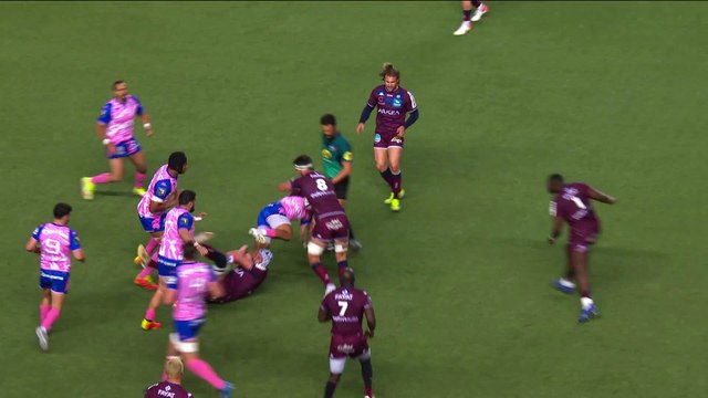 TOP 14 - Essai de Geoffrey CROS (UBB) - Stade Français Paris - Union Bordeaux-Bègles - J21 - Saison 2021/2022