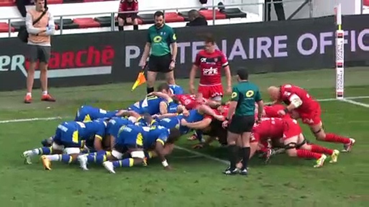 Top Essai De Alivereti Raka Asm Rc Toulon Asm Clermont J Saison