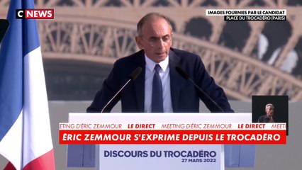 Télécharger la video: Eric Zemmour : «Je ne parle pas seulement d’immigration ou de sécurité. Je parle de notre économie, je parle de votre pouvoir d’achat, je parle de vos retraites, du niveau scolaire»