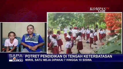 Siswa SDI Wolomange di Ende NTT Kesulitan Belajar! 1 Meja Dipakai 7-10 Orang, Bahkan Tak Dapat Duduk
