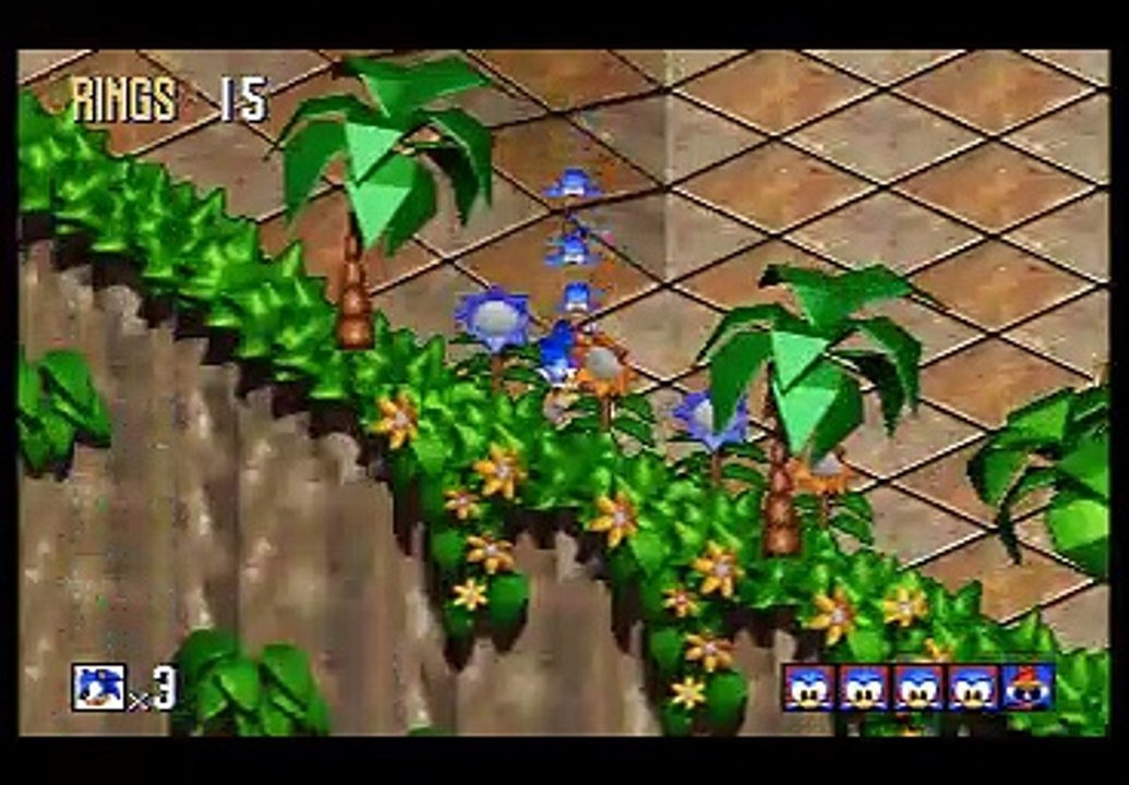 Sonic 3D : Flickies' Island online multiplayer - saturn