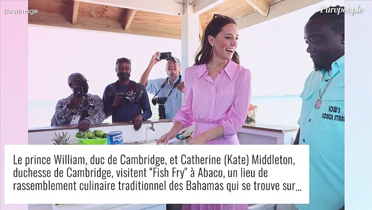 Kate Middleton : Cours de cuisine et dégustation, moment complice avec William avant de quitter les Bahamas