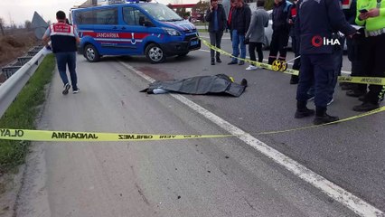 Kazada feci şekilde can verdi! Araçtan fırladı… Sonrası daha da korkunç