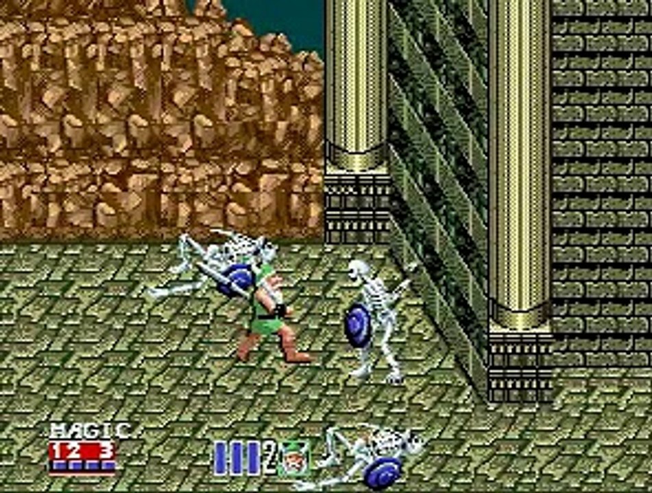 Golden Axe II online multiplayer - megadrive