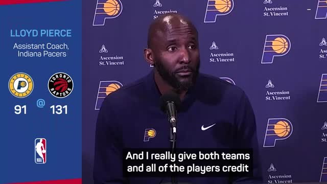 Raptors and Pacers react to fire at Scotiabank Arena