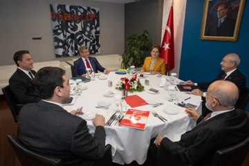 Muhalefetten ikinci zirve: 6 genel başkan Liderler Buluşması'nın ikincisine katıldı