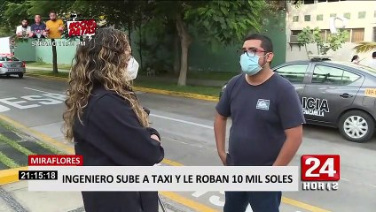 San Borja: cae taxista que presuntamente robó más de S/ 10 000 desde el celular de su pasajero