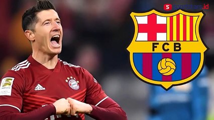 Lewandowski Sepakat Merapat ke Barcelona