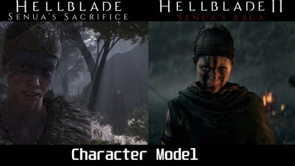 Hellblade vs Hellblade 2 Early Graphics Comparison