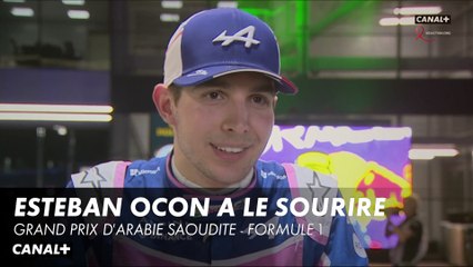 La réaction d'Esteban Ocon - Grand Prix d'Arabie Saoudite - Formule 1