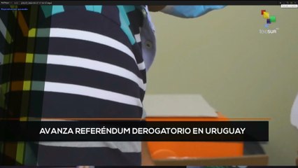 teleSUR Noticias 17:30 27-03: Uruguay vive en calma el referéndum derogatorio