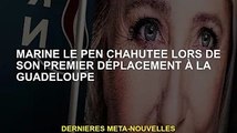 Marine Le Pen interrogée sur son premier voyage en Guadeloupe
