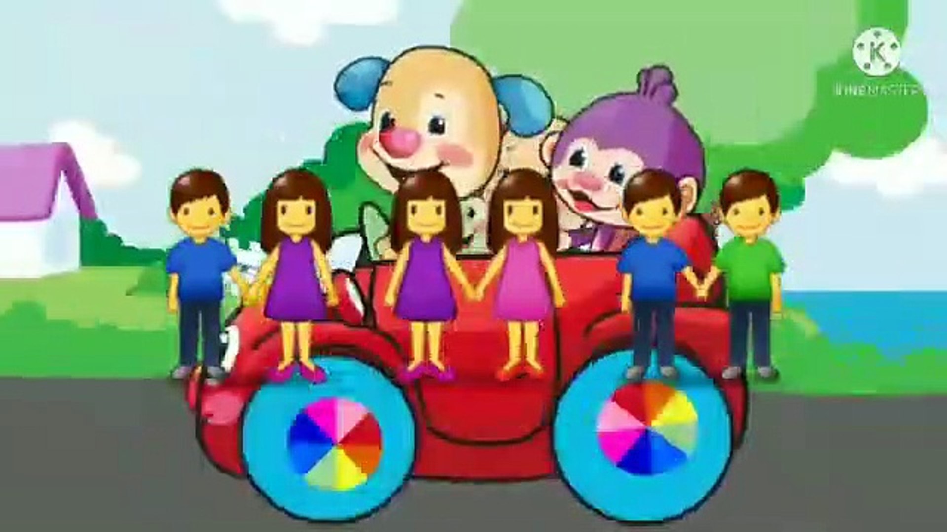 ⁣Wheels On The Car Music Video 2021 Latin Spanish