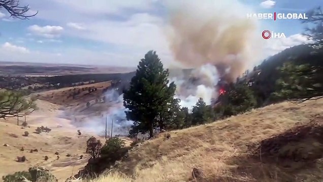 ABD'nin Colorada eyaletindeki orman yangını nedeniyle 19 bin kişi tahliye edildi