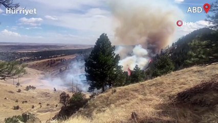ABD'de büyük yangın! 19 bin kişi tahliye edildi