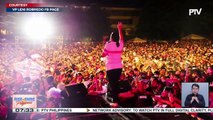 'Rock & Rosas,' naging tema ng Leni-Kiko rally sa Camanava