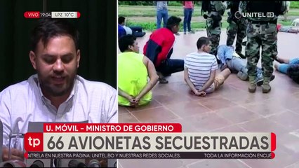 Hangares intervenidos y avionetas precintadas tras el megaoperativo hecho en Cotoca